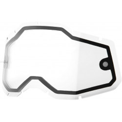 Écran masque cross 100% RACECRAFT 2 / ACCURI 2 / STRATA 2 Double écran - Transparent - Dr Rider