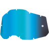 Écran masque cross 100% ACCURI 2 / STRATA 2 Enfant Miroir Bleu - Dr Rider