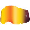 Écran masque cross 100% ACCURI 2 / STRATA 2 Enfant Miroir Rouge - Dr Rider