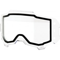 Écran masque cross 100% ARMEGA Forecast - Double écran - Dr Rider
