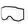 Écran masque cross 100% ARMEGA Forecast - Double écran - Dr Rider