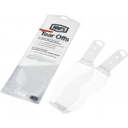 Tear-Offs masque cross 100% RACECRAFT 2 / ACCURI 2 / STRATA 2 - Laminés - 2 Packs de 7 - Dr Rider