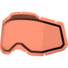 Écran masque cross 100% RACECRAFT 2 / ACCURI 2 / STRATA 2 Ventilé avec picots Rose - Dr Rider