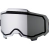 Écran masque cross 100% ARMEGA - Injecté Double Ventilé Miroir Argent - Dr Rider