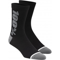 SOCKS RHYTHM BK/GY SM/MD - 34310433 - Dr Rider