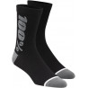 SOCKS RHYTHM BK/GY SM/MD - 34310433 - Dr Rider
