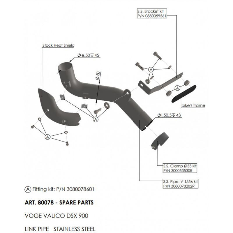 HEADER VOGE VALICO 900 DSX - 18115068 - Dr Rider