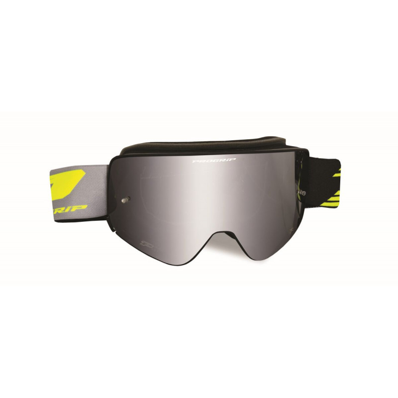 Masque cross Progrip Magnet 3205 - Écran miroir argent | Dr Rider
