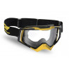 Masque cross Progrip Rapid 3309 Gris/Or/Noir - Écran clair | Dr Rider