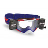 Masque cross Progrip Rapid 3309 Noir/Bleu/Blanc - Roll-Off | Dr Rider