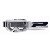 Masque cross Progrip Vision Go 3300 Blanc mat - Écran clair | Dr Rider