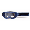 Masque cross Progrip Vision Go 3300 Bleu mat - Écran clair | Dr Rider