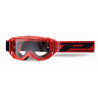 Masque cross Progrip Vision Go 3300 Rouge mat - Écran clair | Dr Rider