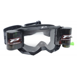 Masque cross Progrip Vision Go 3300 Noir mat - Roll-Off XXL | Dr Rider