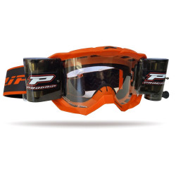Masque cross Progrip Vision Go 3300 Orange fluo - Roll-Off XXL | Dr Rider