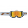 Masque cross Progrip Vista 3303 Gris foncé/Gris - Écran miroir orange | Dr Rider