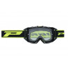 Masque cross Progrip Vista 3303 Noir - Écran clair + écran clair supplémentaire | Dr Rider