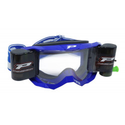 Masque cross Progrip Vista 3303 Bleu - Roll-Off XXL + écran clair supplémentaire | Dr Rider