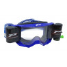 Masque cross Progrip Vista 3303 Bleu - Roll-Off XXL + écran clair supplémentaire | Dr Rider