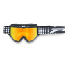 Masque cross Progrip Atzaki 3201 Noir mat - Écran miroir orange | Dr Rider