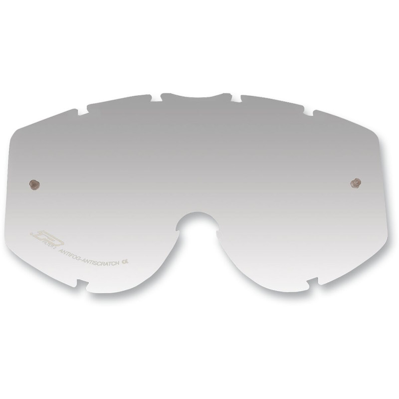 Écran de masque cross clair Progrip anti-buée - Dr Rider