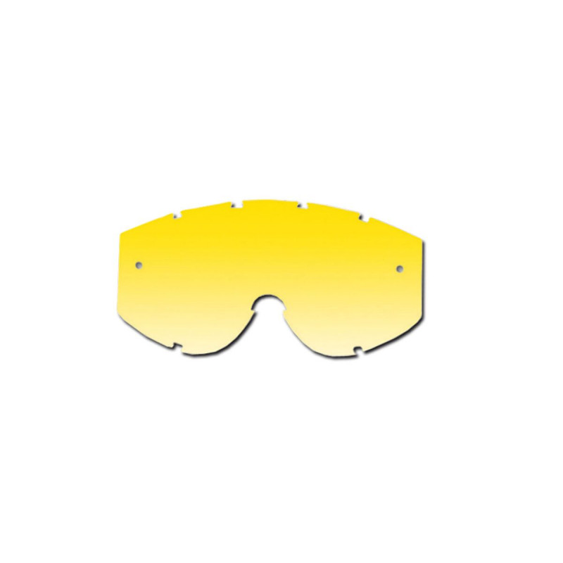Écran de masque cross jaune Progrip pour 3201 / 3204 / 3301 / 3450 - Dr Rider
