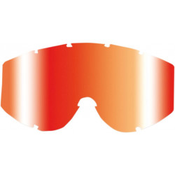 Écran de masque cross multicouche rouge Progrip - Dr Rider