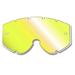 Écran de masque cross Progrip 3397 miroir jaune - Dr Rider