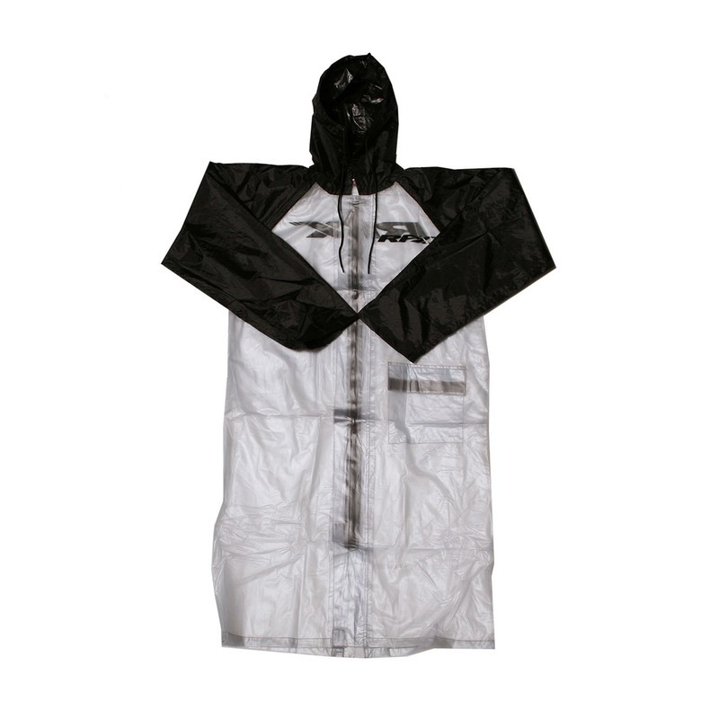 Imperméable long RFX Race Series - taille L - transparent/noir