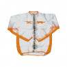 Veste de pluie RFX Sport Series - taille enfant S - transparent/orange / 6-8 ans