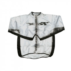 Veste de pluie RFX Sport Series - taille enfant S - transparent/noir / 6-8