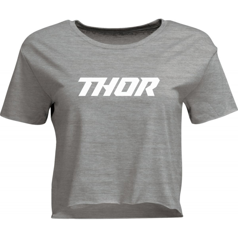 TEE WOMENS CORP HTR GRAY XL - 30314311 - Dr Rider