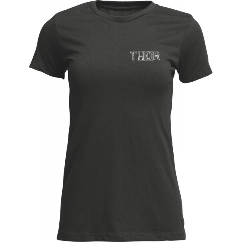 TEE WOMENS BLUEPRINT CHARCOAL  - 30314323 - Dr Rider