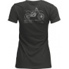 TEE WOMENS BLUEPRINT CHARCOAL  - 30314325 - Dr Rider