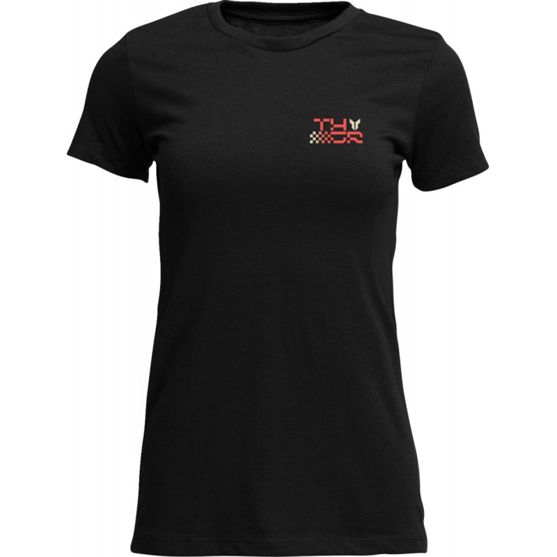 TEE WOMENS VANTAGE BLACK MD - 30314331 - Dr Rider