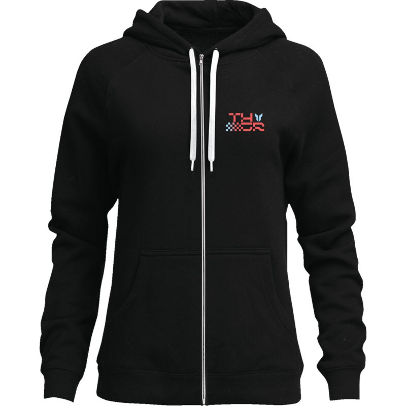 ZIP UP WMN VANTAGE BLACK LG - 30511255 - Dr Rider