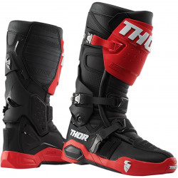 BOOT OUTSLRADIAL BK/RD 10 - 34300909 - Dr Rider
