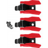BUCKLE KIT RADIAL RED - 34300982 - Dr Rider