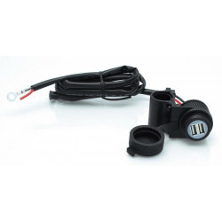 Prise USB BIHR avec fixation guidon 12V - Dr Rider