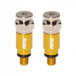 Purgeurs de fourche RFX Pro M5x0,8 (Jaune) Kayaba/Showa - Dr Rider