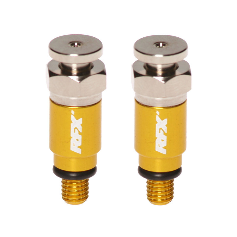 Purgeurs de fourche RFX Pro M5x0,8 (Jaune) Kayaba/Showa - Dr Rider