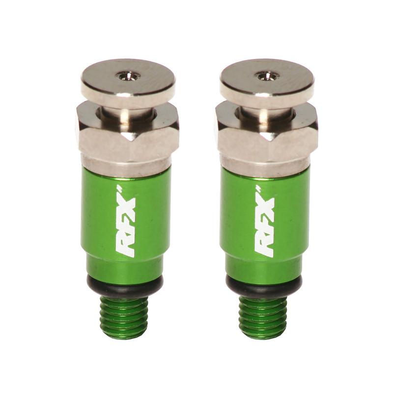 Purgeurs de fourche RFX Pro M5x0,8 (Vert) Kayaba/Showa - Dr Rider