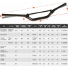 Guidon conique avec barre transversale RFX Pro Series F8 SX85 - 28,6 mm - noir - Dr Rider