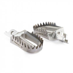 Repose-pieds RFX Pro Series titane/aluminium - Dr Rider