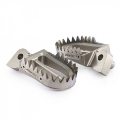 Repose-pieds RFX Pro Series titane/aluminium - Dr Rider