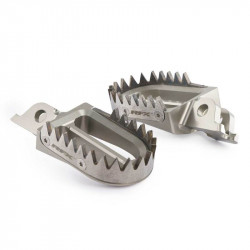 Repose-pieds RFX Pro Series titane/aluminium - Dr Rider