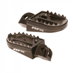 Repose-pieds RFX Pro Series Shark Teeth - magnésium - Dr Rider