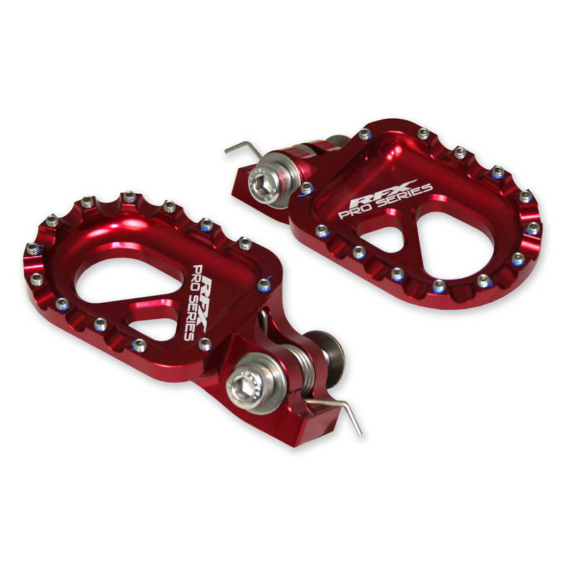 Repose-pieds RFX Pro Series Trials aluminium CNC - noir - Dr Rider