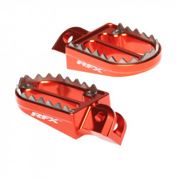 Repose-pieds RFX Pro Series Shark Teeth - orange - Dr Rider