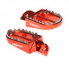 Repose-pieds RFX Pro Series Shark Teeth - orange - Dr Rider